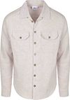 Køb R2 Overshirt Linen Cotton Beige 132.OVERSHIRT.007-045 | Suitable
