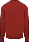 William Lockie Pullover Lamswol V Dobonnet Product / Achterkant