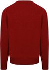 Pullover William Lockie in lana d’agnello con scollo a V Poppy Product / Achterkant