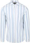 Scotch og Soda Linnedskjorte Stribe Lyseblå 180131-420