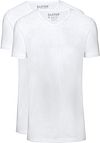 Køb Slater 2-pakke T-shirt Basic Ekstra Lang V-udskæring Hvid 7800 | Suitable