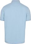 State of Art Poloshirt Piqué Hellblau Product / Achterkant