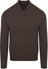 Steppin' Out Half Zip Pullover Merinowolle Braun PU-MO- MRI-REF12-SO-25.04 Mole Brown kaufen | Suitable
