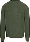Jersey de lana de cordero Steppin' Out verde oliva Product / Achterkant