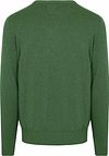 Steppin' Out Pull Cotton Cashmere Col-V Vert Product / Achterkant
