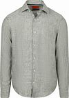 Suitable Camicia Verde SH-LIN-CLAS-26.07 Green