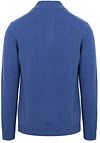 Suitable Half Zip Wollpullover Blau Product / Achterkant