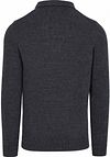 Suitable Button Longue Melange Navy polo shirt