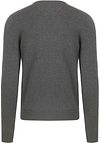 Suitable Respect Cotton Vinir Pullover Melange Anthracite Product / Achterkant