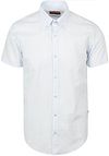 Suitable Short Sleeves Shirt Cotton Slub Light Blue SH-SHSL-CO-STBL-25.03 blue order online | Suitable