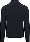 Suitable Structure Pull Demi-Zip Bleu Foncé Product / Achterkant