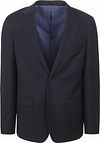 Suitable Suit Structure Wool Navy Product