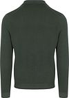 Suitable Compact Cotton Polo Shirt Dark Green Product / Achterkant