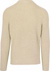 Suitable sweter z mieszanki wełny ecru Product / Achterkant