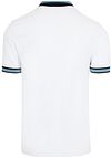 Sun68 Pikétröja Multistripes Vit Product / Achterkant