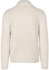 Superdry Half Zip Pullover Jacob Cable Ecru Product / Achterkant