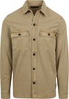 Superdry Över Skjorta Militär Beige M4010799A-8MF