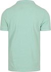 Superdry Polo in piqué mélange verde chiaro Product / Achterkant