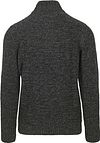Superdry Half Zip Trøje Jacob Cable Sort Product / Achterkant