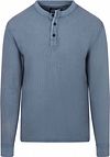 Superdry Trui Henley Textured Blauw M6010956A-7MN kopen | Suitable