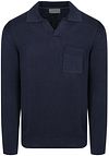 Suitable Sweter Niebieski PU-RAW-RIVA-POCKET 26.02 navy FCD 41134