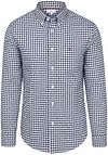 Tommy Hilfiger Flanel Overhemd Dobby Gingham Ruit Navy MW0MW44604-0MS kopen | Suitable