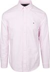 Tommy Hilfiger Oxford Skjorta Randig Rosa MW0MW36238-0D2