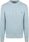 Tommy Hilfiger Pullover Cable Lichtblauw MW0MW39524-C1O kopen | Suitable