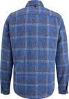 Vanguard Overshirt Brushed Ruit Blauw Product / Achterkant