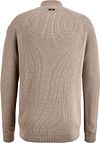 Vanguard Trui Half Zip Beige Product / Achterkant