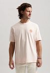 Dstrezzed Ty T-shirt Print Light Pink Model / Voorkant