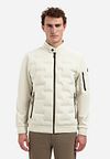 No Excess Jacket Knitted Sleeve Off-White Model / Voorkant