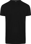 Alan Red T-Shirt Dean z dekoltem V (2-pack) czarny Product / Achterkant