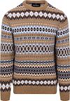 Barbour Fairisle Pullover Wool Camel order online | MKN1027-BR94 | Suitable Hungary