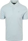 Barbour Tartan Pique Polo Ljusblå MML0012-BU44