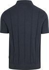 Barbour Wellburn Strikket Poloshirt Navy Product / Achterkant