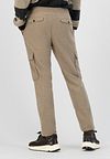 Dstrezzed Lancaster Combat Chino i Beige Flanelfarve Model / Achterkant