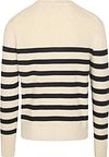 Tommy Hilfiger Tröja Ink Stripes Beige Product / Achterkant