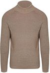 Blue Industry Pull Col Roulé Beige Mélanger commander en ligne | KBIW24-M2-Taupe | Suitable Luxembourg