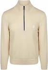 BOSS Kanobix Half Zip Sweater Ecru  order online | 50527585-767 | Suitable Hungary