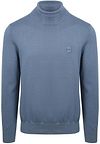 BOSS Pull Col Roulé Akiro Open Bleu commander en ligne | 50527573-495 | Suitable Luxembourg
