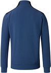 CASAMODA Felpa Half Zip blu indigo scuro Product / Achterkant