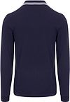Fred Perry Longsleeve Polo w kolorze navy 238 Product / Achterkant