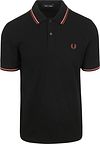 Fred Perry M3600 Polo Svart Y67 M3600-Y67