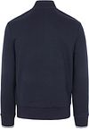 Fred Perry Half Zip Trui Navy Blauw Product / Achterkant