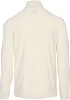 Jersey de mezcla de lana con media cremallera de GANT en color crudo Product / Achterkant