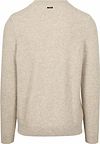Gilet Vanguard in misto lana beige Product / Achterkant