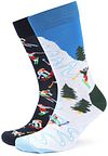 Happy Socks 2-Pack Winter Sports  order online | P003376-1000 | Suitable Lithuania
