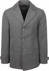 Suitable Caban Coat Wool Grey