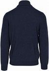 Jersey OLYMP de cuello alto en lana azul marino Product / Achterkant